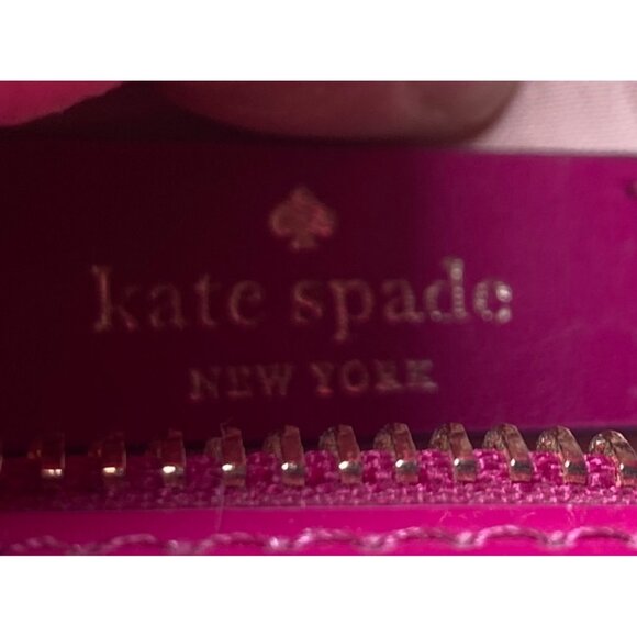 Kate Spade New York Rowe Pink Patent Leather Satchel Handbag Tassel **READ** - Picture 8 of 10
